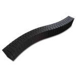 Hacker-Model HCT9620F - H0 - FLEX-Bahndamm, 600 x 60 x 66 mm (2 Stück)
